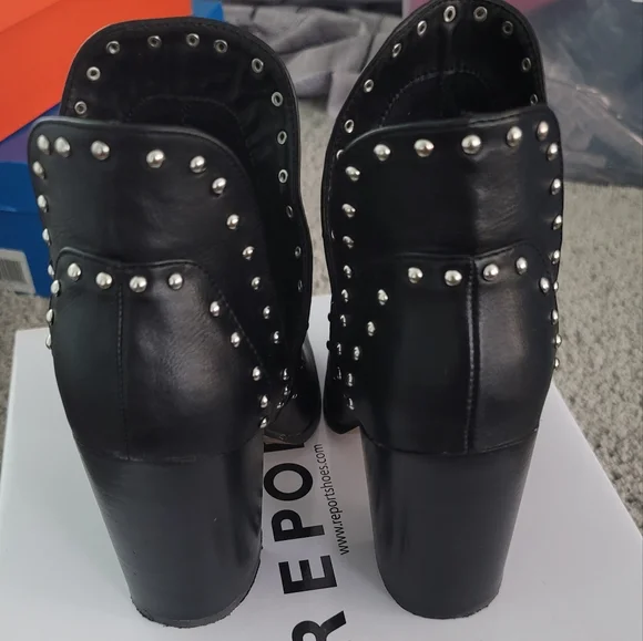 Studded PeepToe Booties - Picture 3 of 5